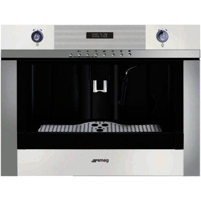 Smeg CMSC45B 60cm Built in Coffee Machine in White